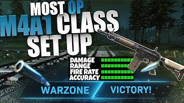 So I Found The MOST OVERPOWERED ¨M4A1 Class Setup¨ in Warzone! 😍