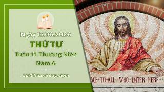 Reflection for WEDNESDAY OF THE 11TH WEEK IN ORDINARY TIME - YEAR A