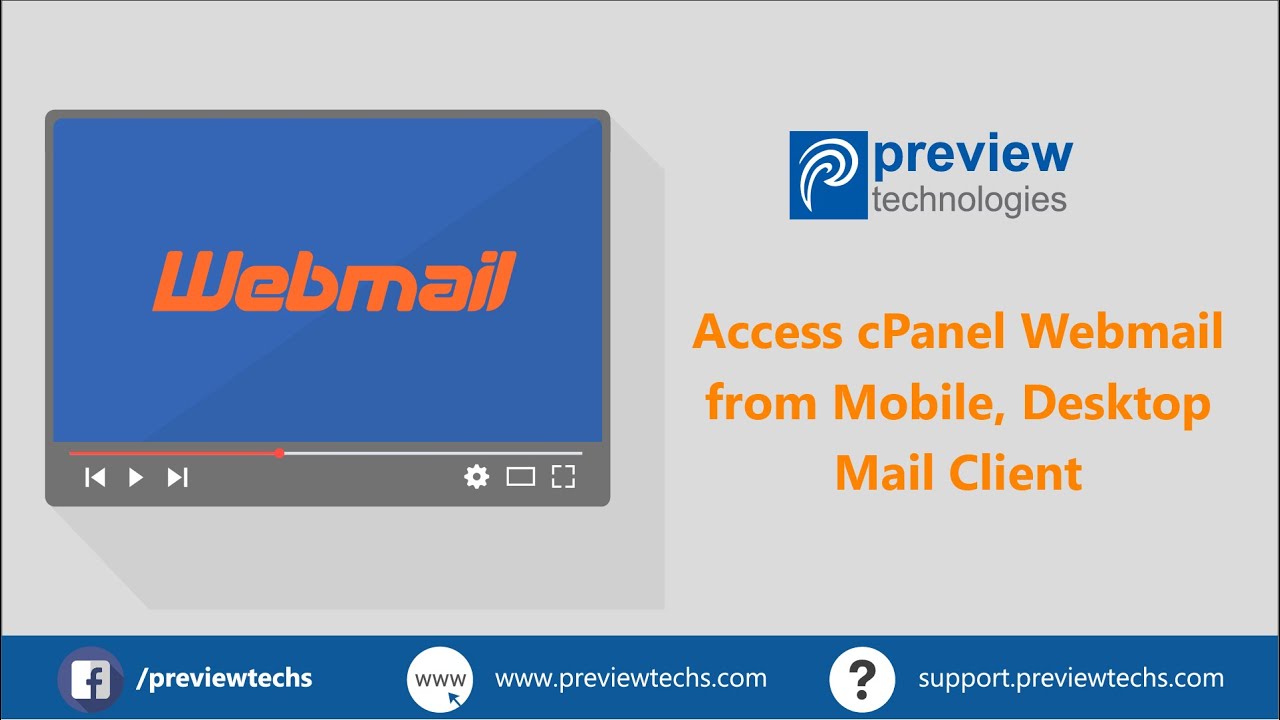 Access cPanel Webmail from External Mail Client (Mobile, Desktop) - YouTube