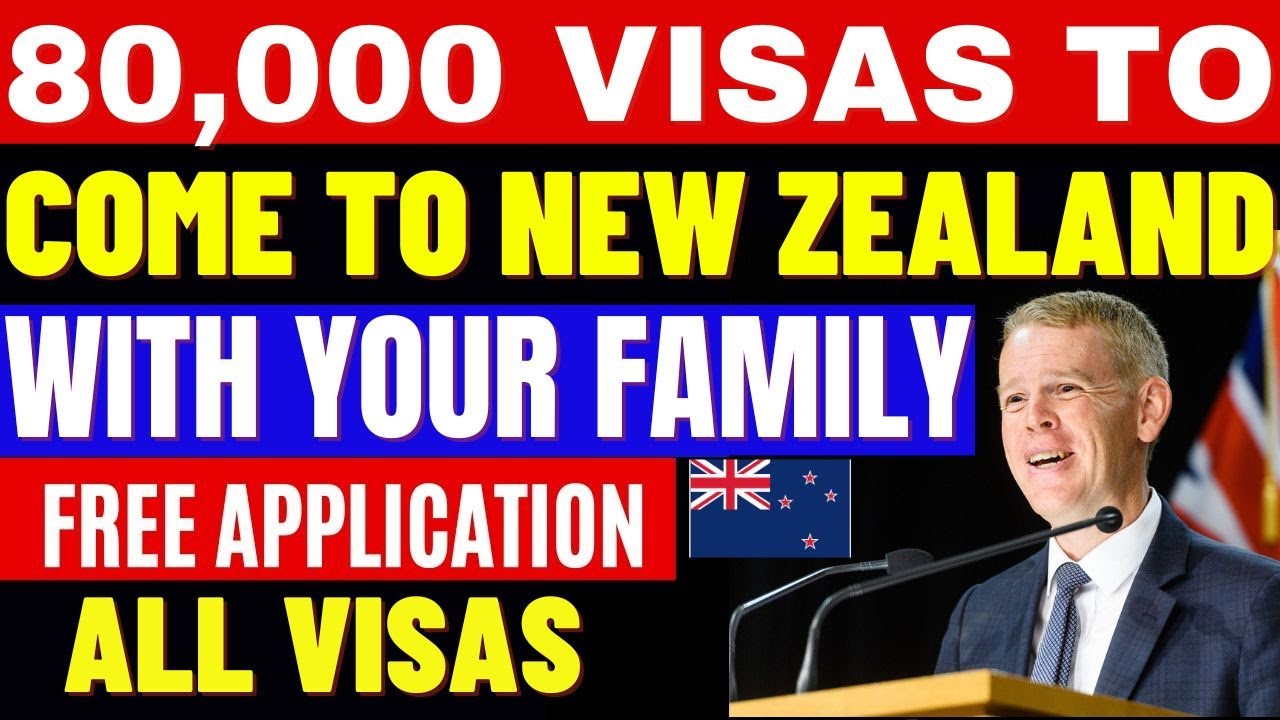 Come To New Zealand With Your Family New Zealand Work Visa For All In 2023 Process, Types