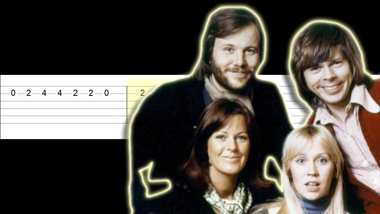 ABBA - Don't Shut Me Down (Easy Guitar Tabs Tutorial) - YouTube