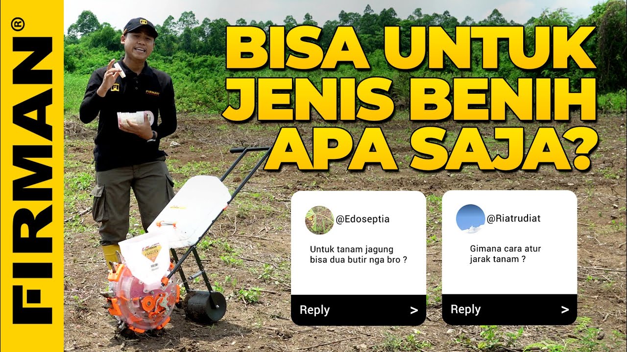 BISA UNTUK JENIS BENIH APA SAJA SELAIN JAGUNG? | Q&A FIRMAN FMS07DF