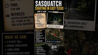 NEW Sasquatch Sighting in East Texas!! 🦶🏾🫈