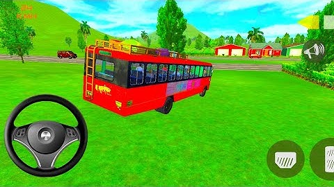 ꧁༺Indian Sleeping Bus Simulator Game New Map Videos part-17|| bus simulator 24༻꧂