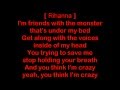 Eminem ft Rihanna The Monster Lyrics