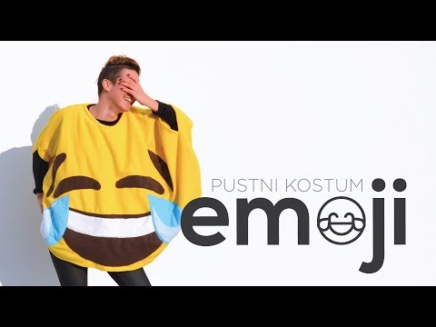 Pustni kostum - Emoji