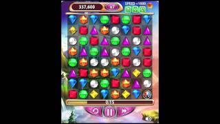 Facebook Bejeweled Blitz Board Clear (DHR) on x8 Multiplier 1100k Score!