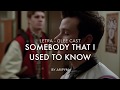 Somebody that I used to Know - letra en español - Versión Glee