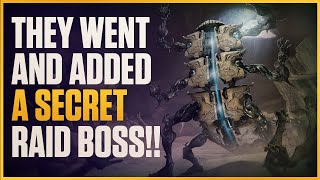 Warframe: They Added A Secret Hard Mode Boss Fight And It
