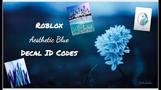 Roblox Aesthetic Blue Decal Id Codes Youtube - roblox decal id noob