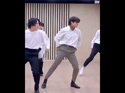 【BTS/V】Dynamite Dance Break Practiceのテテさんのプチ？奇行集
