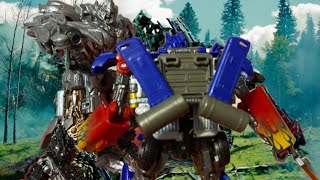 Transformers ROTF | Stop Motion Forest Battle