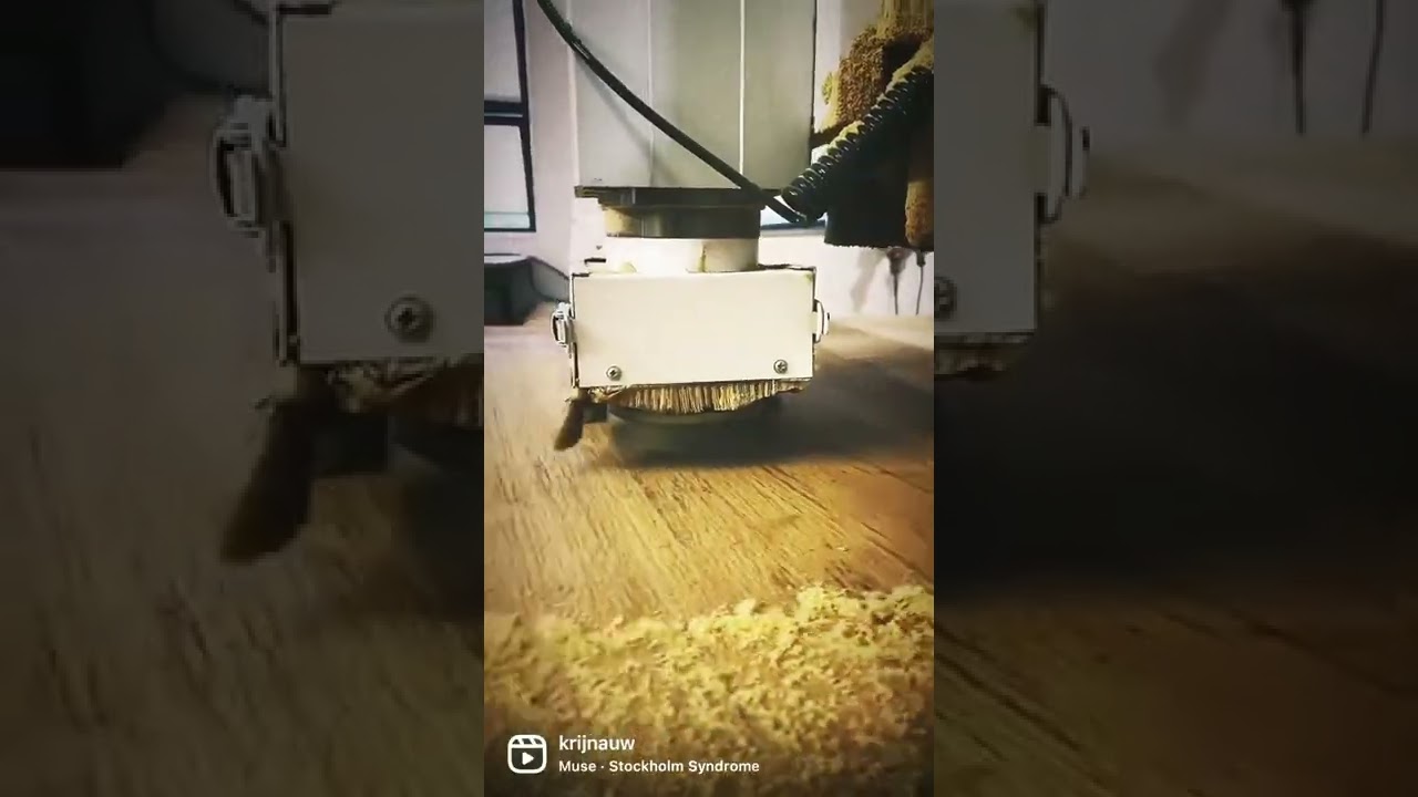 Live edge dining table in the making 