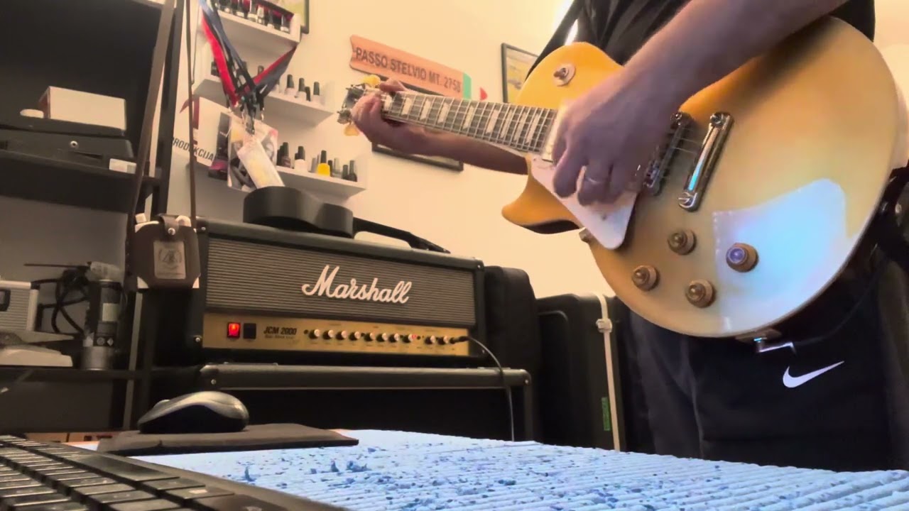 Gibson Les Paul Standard - Marshall Jcm 2000 Dsl 100 test