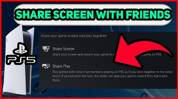PS5 HOW TO SHARE SCREEN WITH FRIENDS!