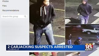 2 Carjacking Suspects Arrested