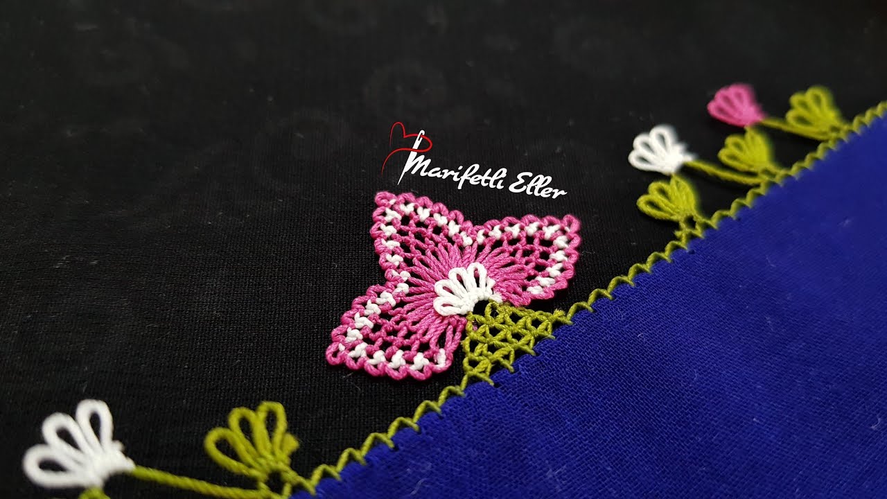 Tam Siparişlik Harika Bir İğne Oyası Modeli Yapılışı | 941. Model