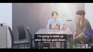 Jikook Drinking And Having Late Night Snacks Bts In The Soop2