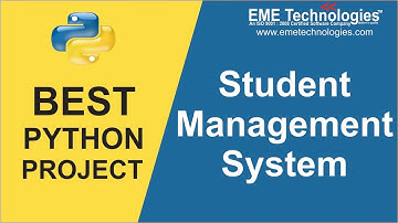 Student Management System Application Project in Python | Download Free Project Source Code