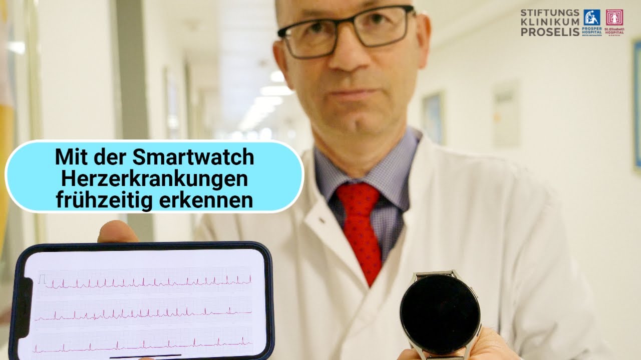 Herzerkrankungen frühzeitig mit der Smartwatch erkennen