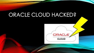 Oracle Cloud Hacked