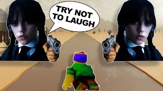 ROBLOX Evade Funny Moments (TRY NOT TO LAUGH)