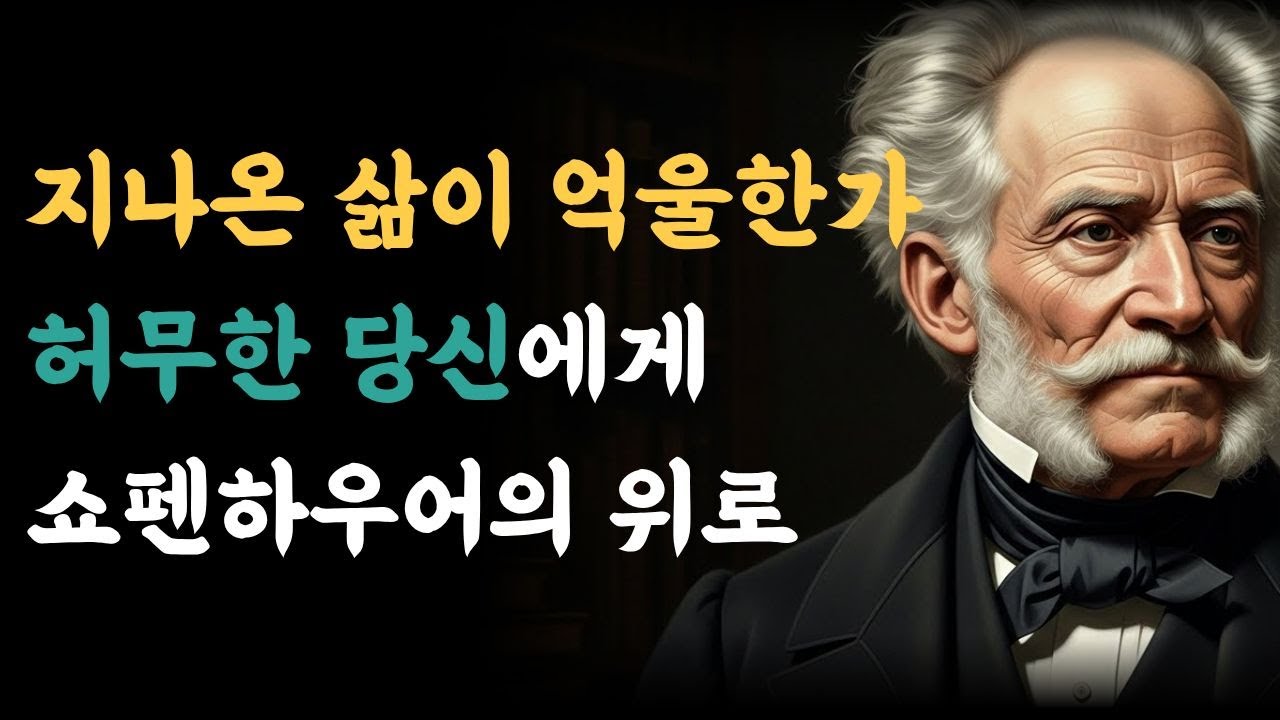 쇼펜하우어의 인생위로/열심히 살았는데 불안하고 허무한 당신에게