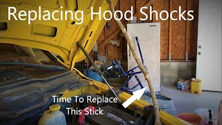 How to Replace Hood Shocks - 2005 Dodge Ram 1500