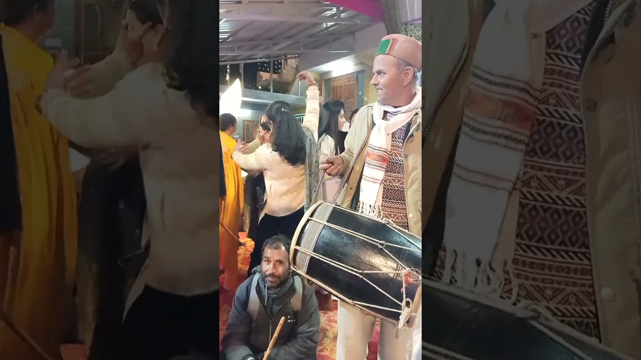 हिमाचली नाटी नीरु चाले घुमदे,