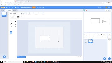 How to make an animated button in scratch
