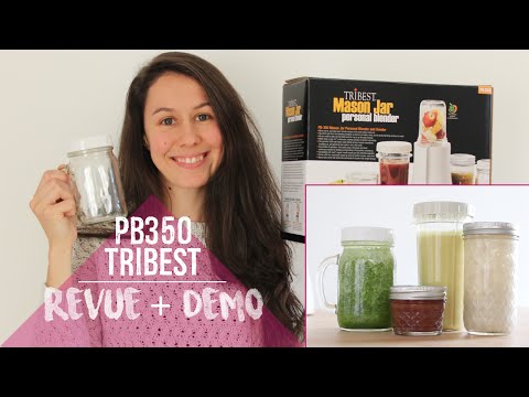 tribest-personal-blender-pb-350-|-démo-/-revue-4-recettes-vegan