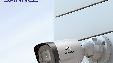 How to Set up & Install SANNCE PoE NVR IP Camera System, N98PBM+I51EQ