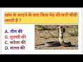 20 Basic General knowledge Question Answer in Hindi | बुनियादी सामान्य ज्ञान प्रश्न और उत्तर