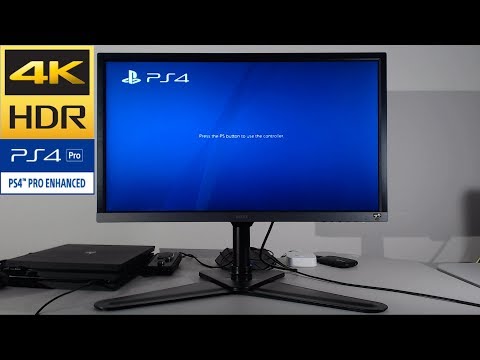 This is the Best Gaming Monitor for PS4 Pro (4K HDR)