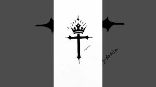 How To Jesus Christ stencil Art  #jesuschrist #jesuslovesyou #penart #pencilart #stencilart #shorts