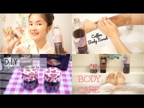 D.I.Y Tự làm sản phẩm tẩy da chết tại nhà ✿ Chăm sóc da cơ thể từ bước tẩy da chết | mattalehang