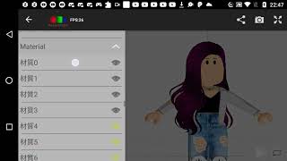 como fazer modelo roblox mmd no Pocket MQO Android screenshot 2