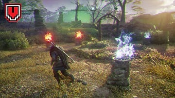 AC VALHALLA: Fly Agaric - Grantebridgescire - Light the Braziers - Mushroom Puzzle - Walkthrough