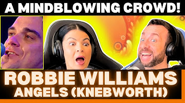 THIS WAS AN EPIC PERFORMANCE! First Time Hearing Robbie Williams - Angels Live at Knebworth Reaction