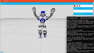 Intelligent Humanoid Robot with Voice & Expressive Gestures | ROS2 Gazebo Simulation
