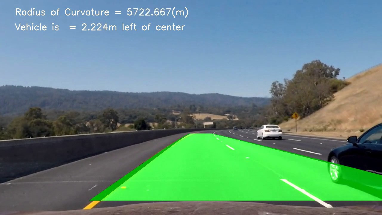 Vision Lane Computer Advanced Computer Vision Lane Detection Robin Garnham - YouTube