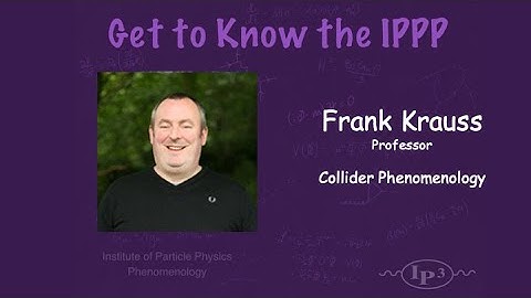 Meet the IPPP: Frank Krauss