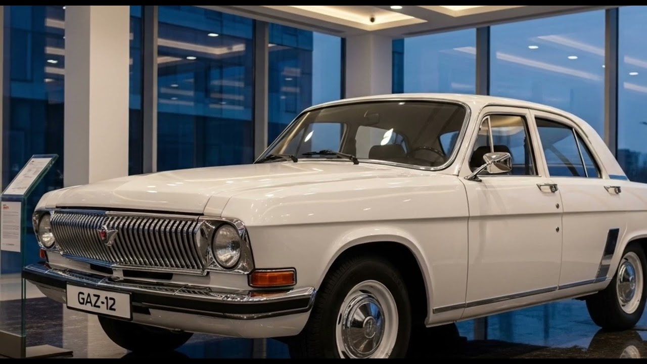  видеоНовый ГАЗ-12 вернулся и шокировал всех это не просто ретро а настоящий бизнес класс