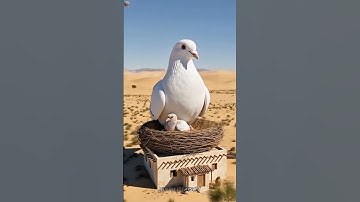 pigeon and  child build a home, their is destroyed a storm#3danimation #3d #3dart #3dprinting #ai