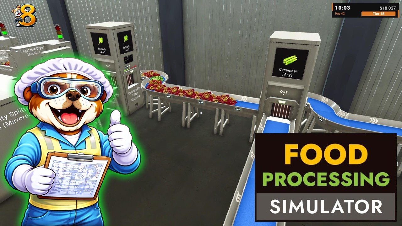 Прототип доработан и полностью укомплектован персоналом 🧠 | Симулятор пищевой промышленности – Эп...
