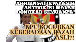 GAME OVER! PROVEN THAT THERE WAS NEVER A JKW DIPLOMA AT THE KPU?!