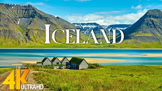 Iceland 4K - Inspiring Cinematic Music With Scenic Relaxation Film - Amazing Nature