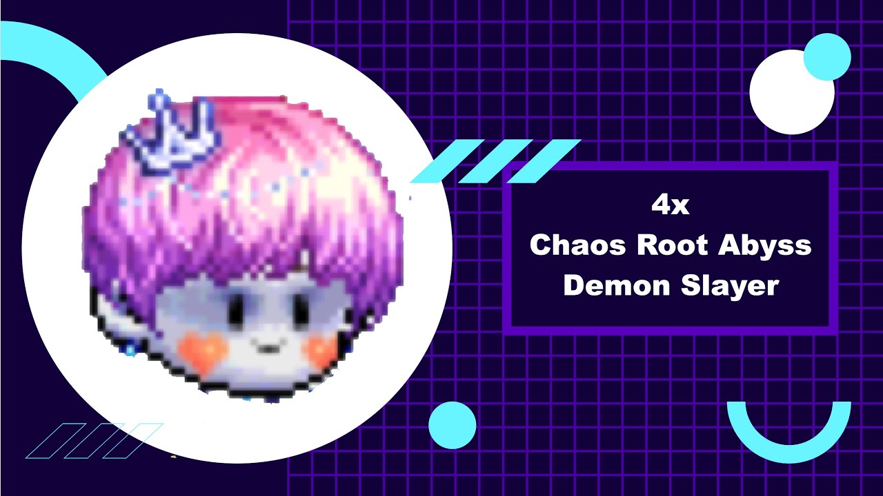 MapleStory M [楓之谷M] Demon Slayer 4x Chaos Root Abyss YouTube