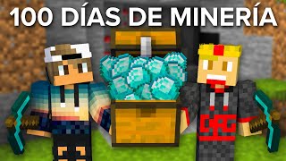 100 DÍAS Con La Mejor Estrategia Para Minar Diamantes...