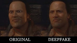 Fixing The Scorpion King In The Mummy Returns 2001 Deepfake